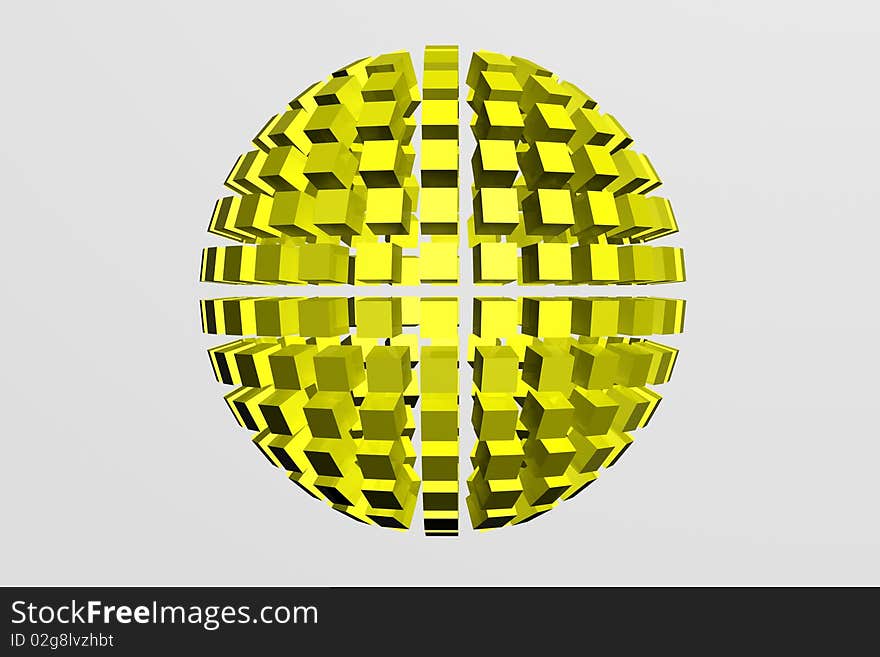 Gold Sphere