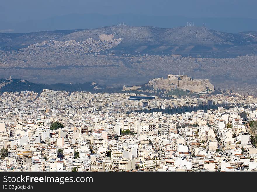 Athens General View