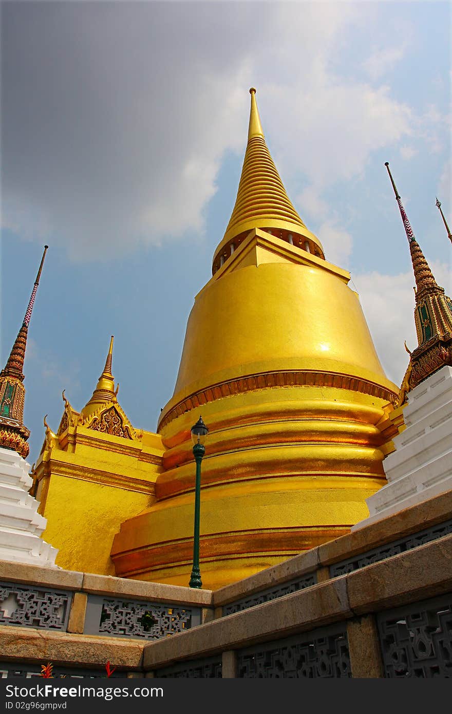 Bangkok Grand Palace guard in Thailand