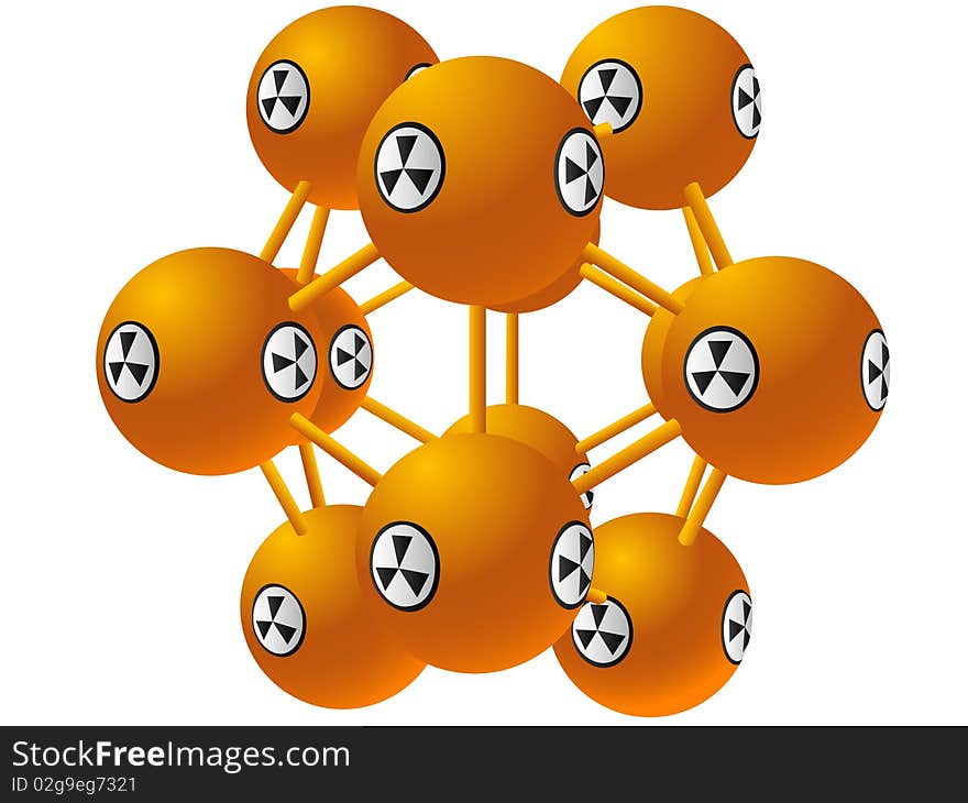 Model of a molecule