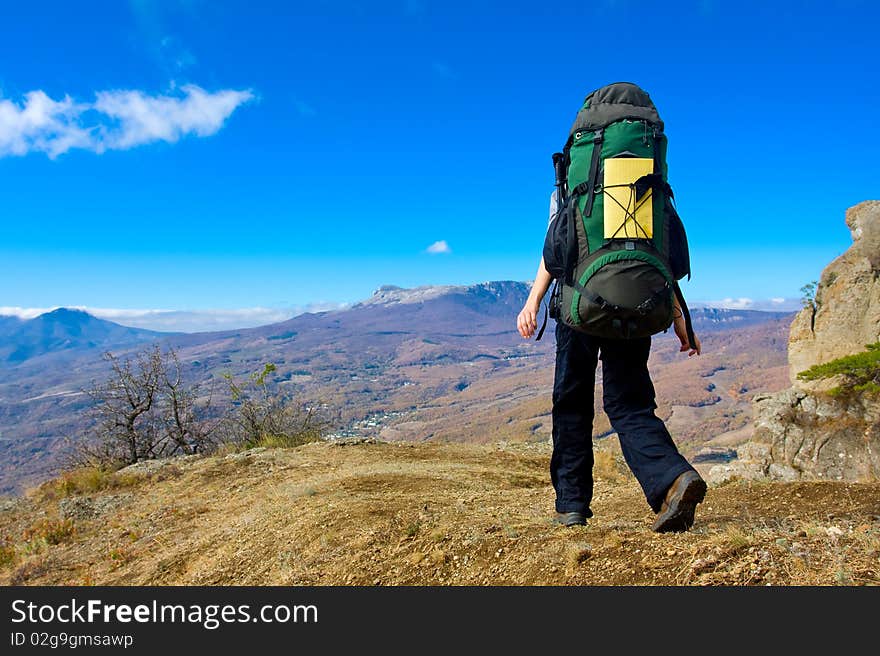 Hiking in the Crimea mountains