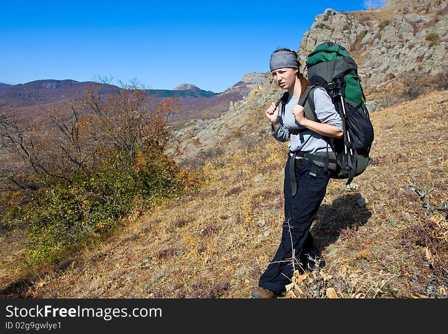 Hiking in the Crimea mountains