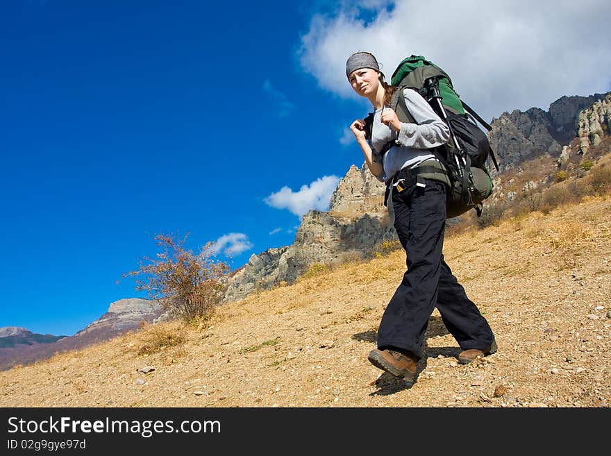 Hiking in the Crimea mountains