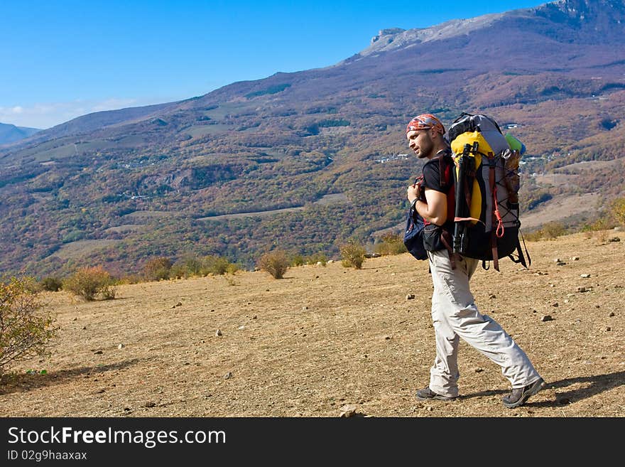 Hiking in the Crimea mountains