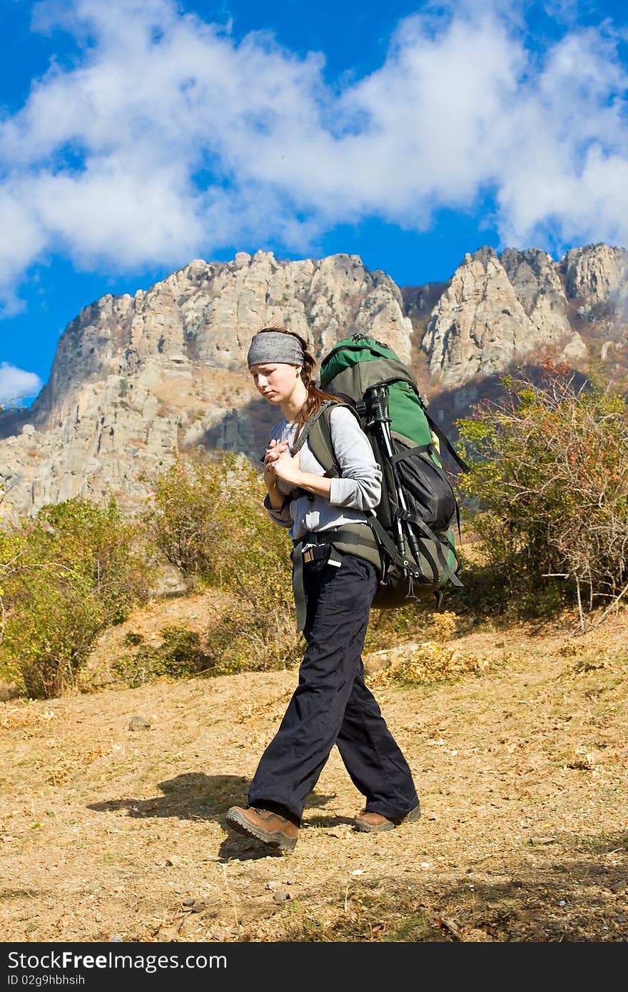 Hiking in the Crimea mountains