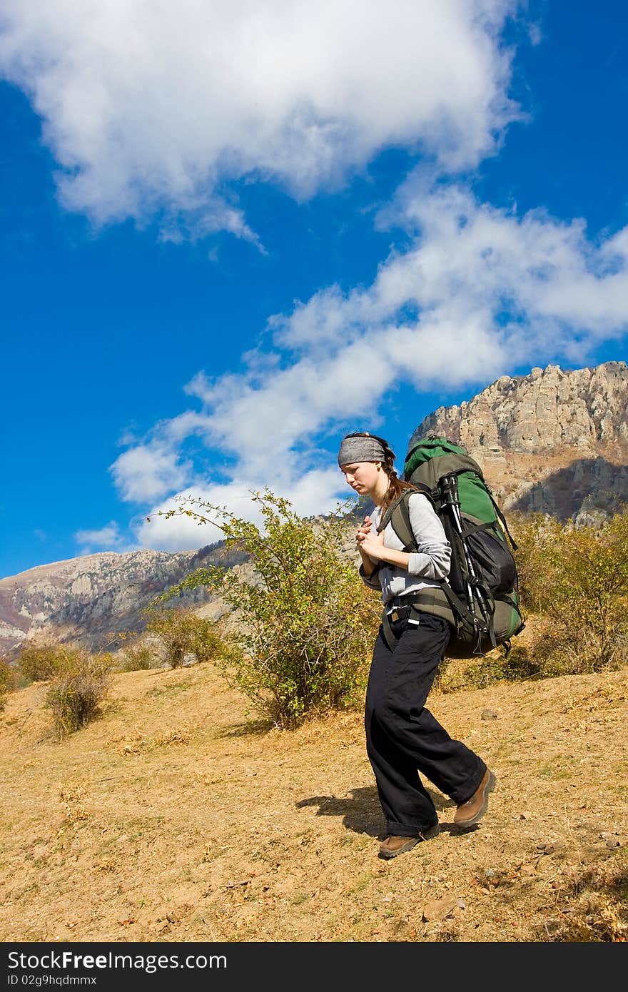 Hiking in the Crimea mountains