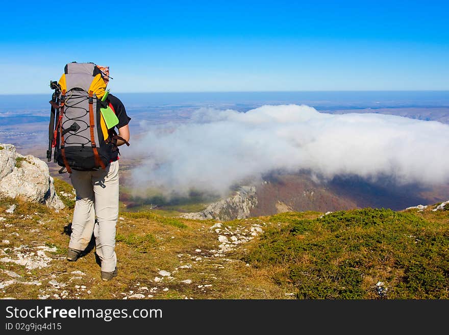 Hiking in the Crimea mountains