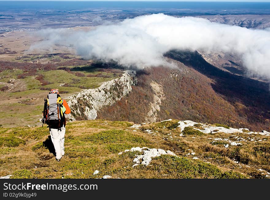 Hiking in the Crimea mountains