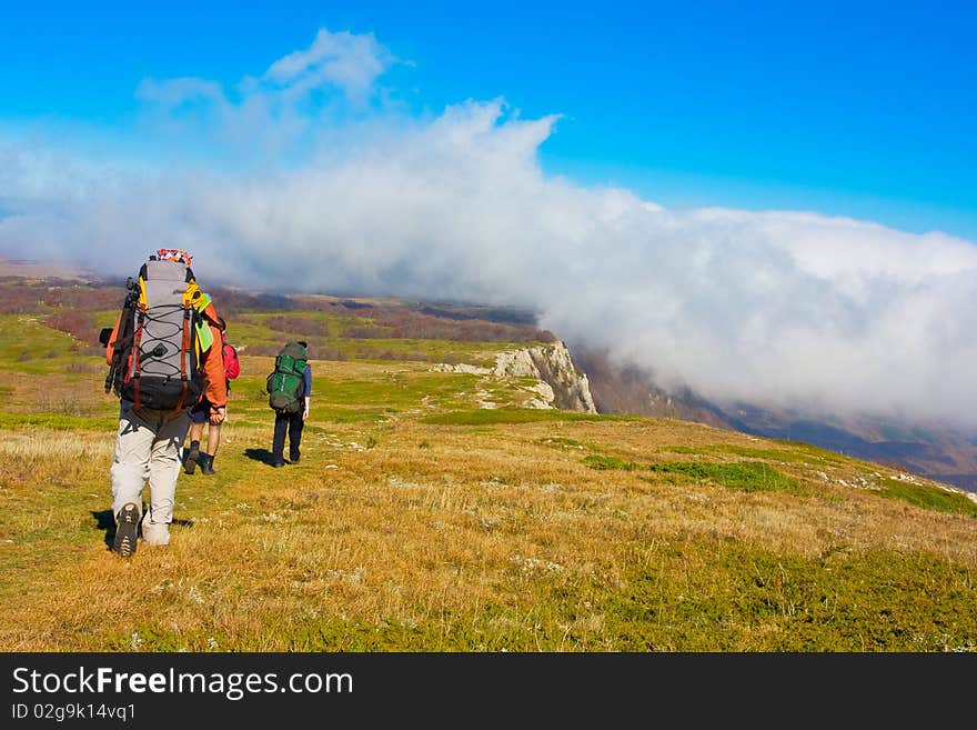 Hiking in the Crimea mountains