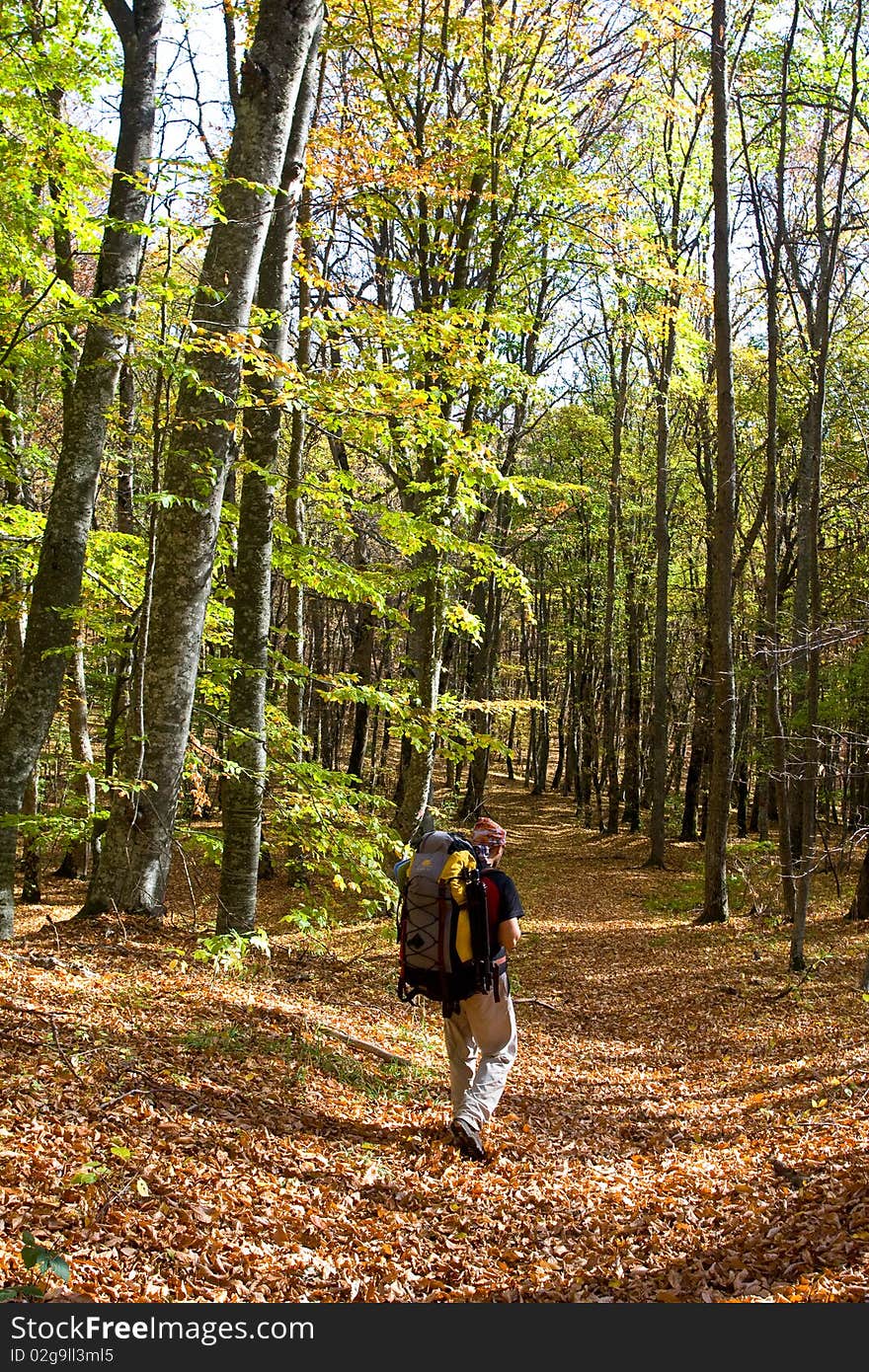 Hiking in the Crimea mountains