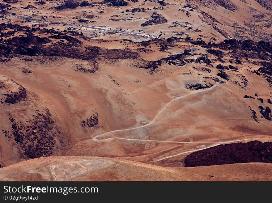 Tenerife volcano