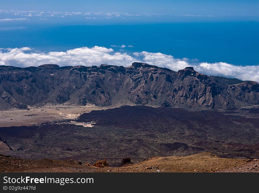 Tenerife volcano