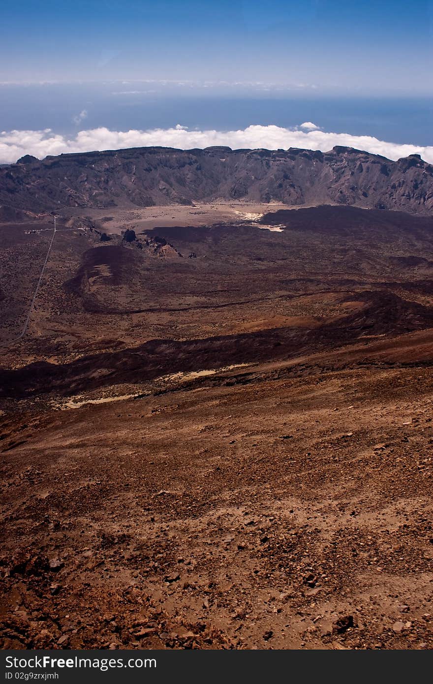 Tenerife volcano