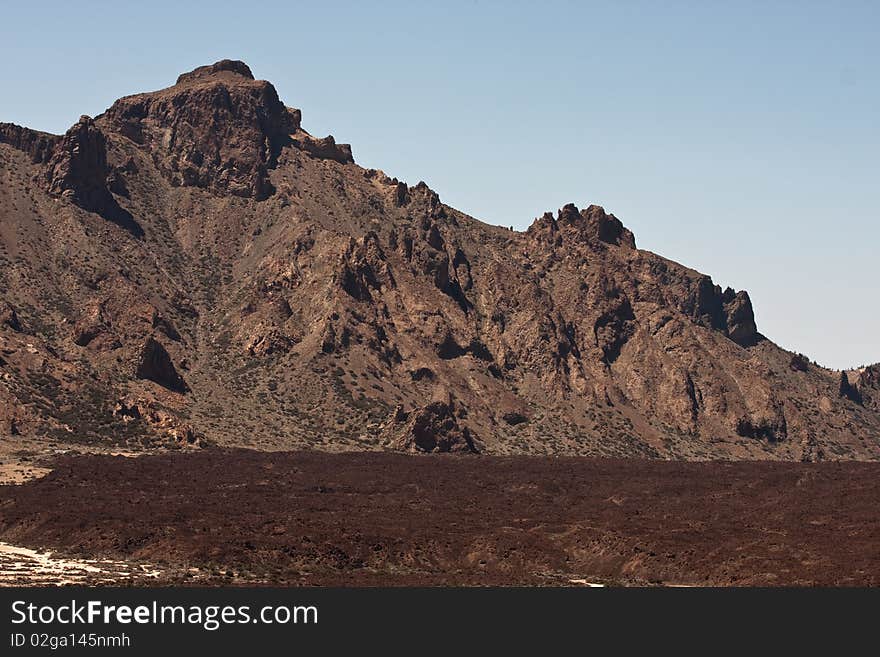 Tenerife volcano