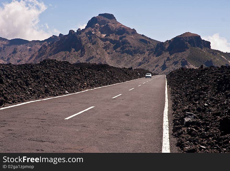 Tenerife volcano