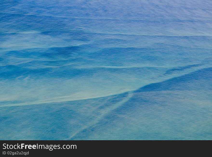 Water waves, natural pattern background