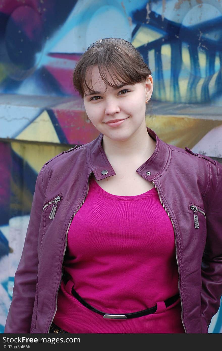 Teen girl in Kiev,Malorussia(Ukraine). Teen girl in Kiev,Malorussia(Ukraine)