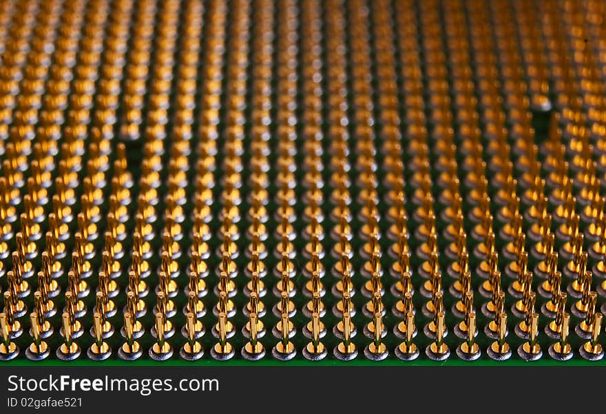 Central processing unit isolated over white background. Central processing unit isolated over white background