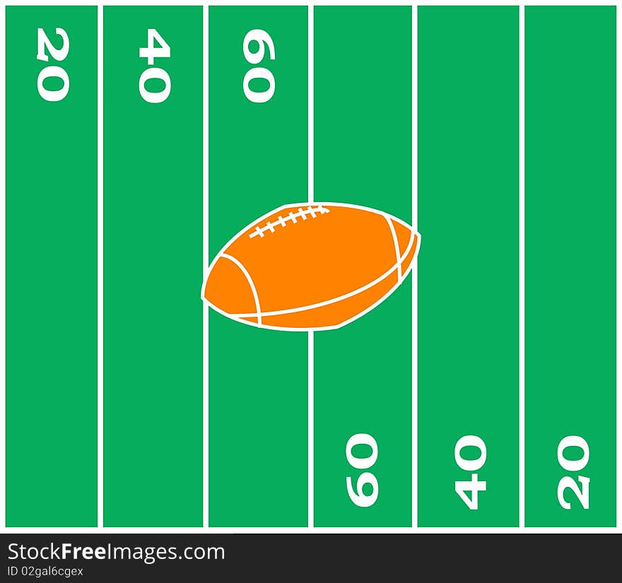 Green football field.
illustration of football field.
american football.