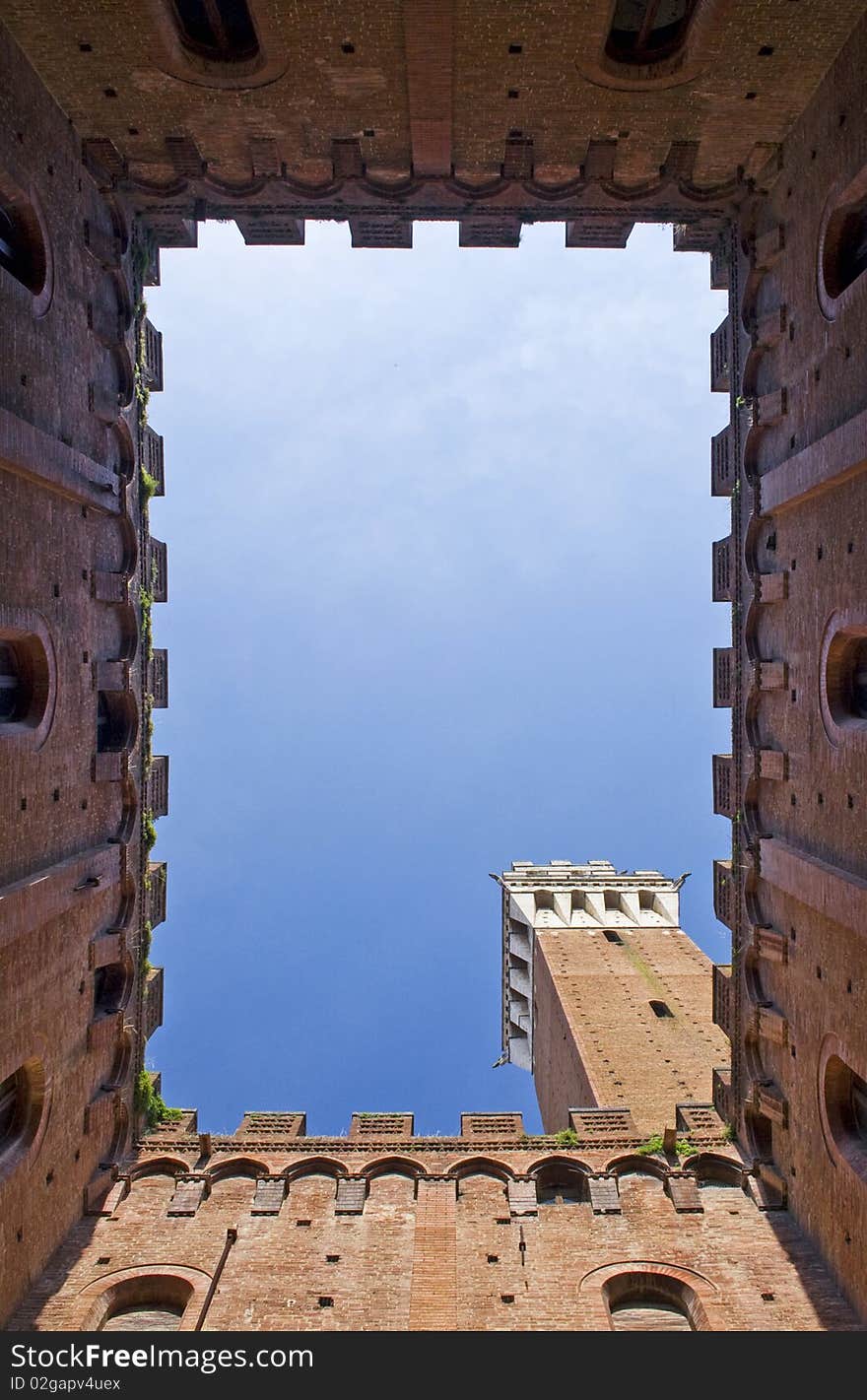 Torre del mangia, Siena, Italy