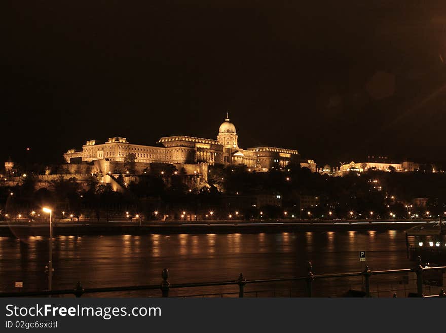 Budapest by night