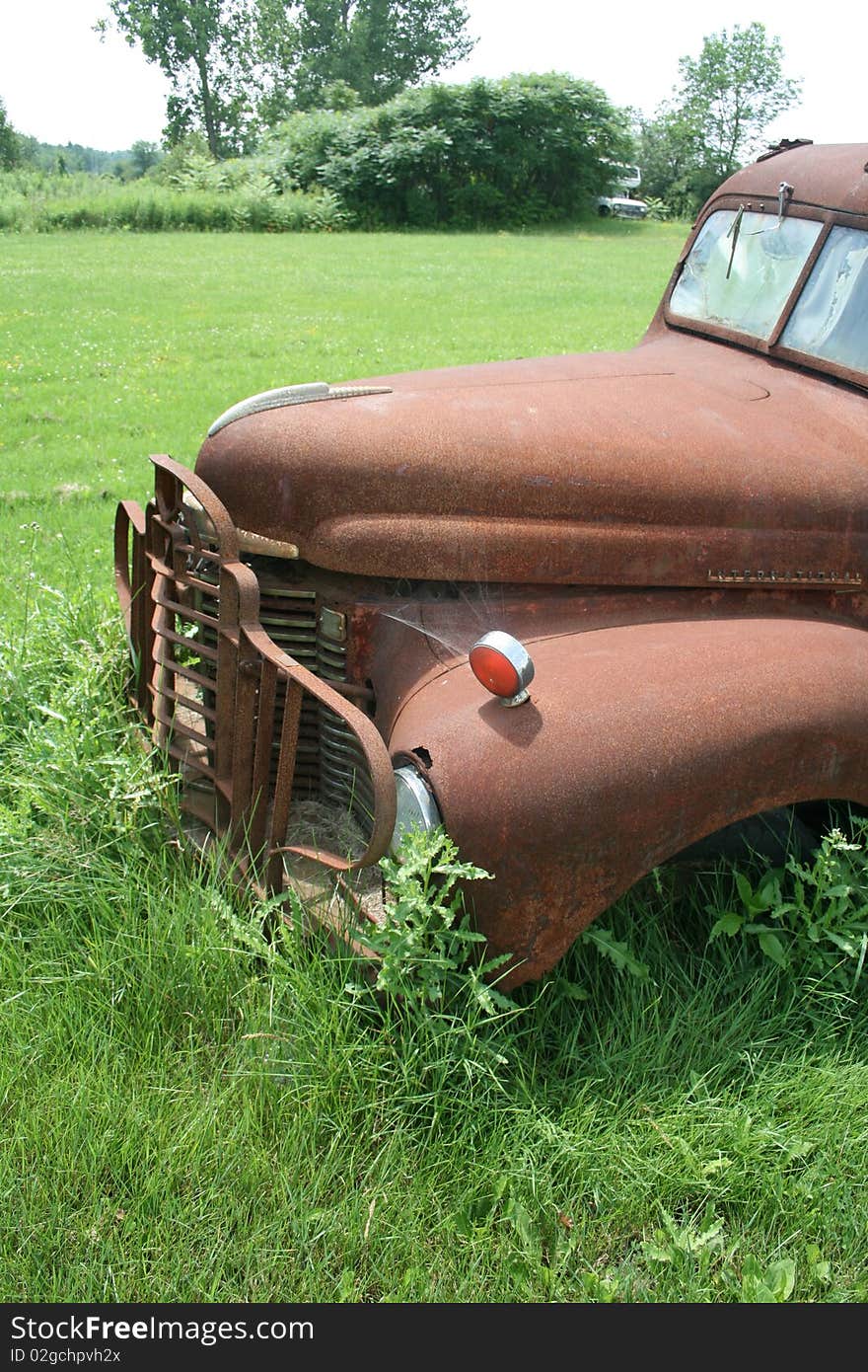 Abandoned Rusty Truck