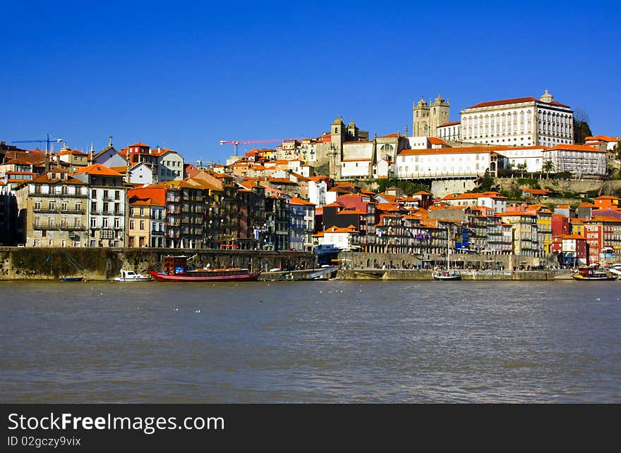 View of Oporto city, north of Portugal - Europe