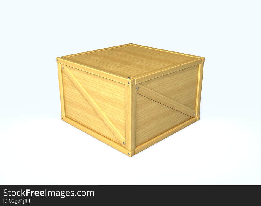 3d image of a box.