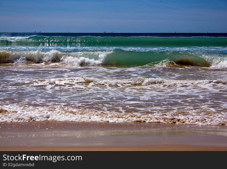 Praia da rocha beach,portugal-algarve