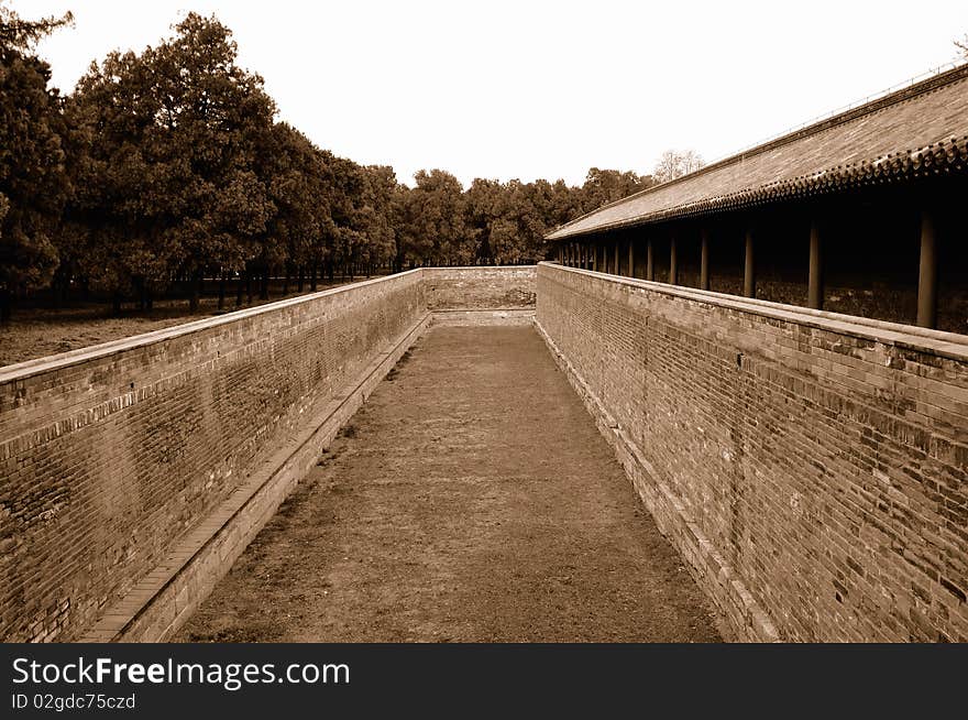 The Palace of Abstinence, built in 1420, was the place where the emperor used to observe abstinence from meat, drink, music, women and state affairs for three days before he conducted the sacrificial rites at the temple. The Palace of Abstinence, built in 1420, was the place where the emperor used to observe abstinence from meat, drink, music, women and state affairs for three days before he conducted the sacrificial rites at the temple.