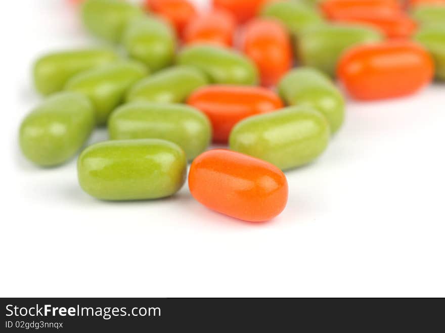 Candy isolated on a white background