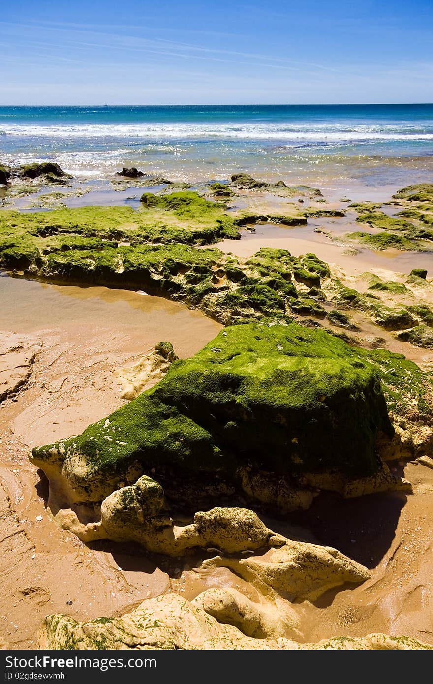 Praia Da Rocha Beach,portugal-algarve