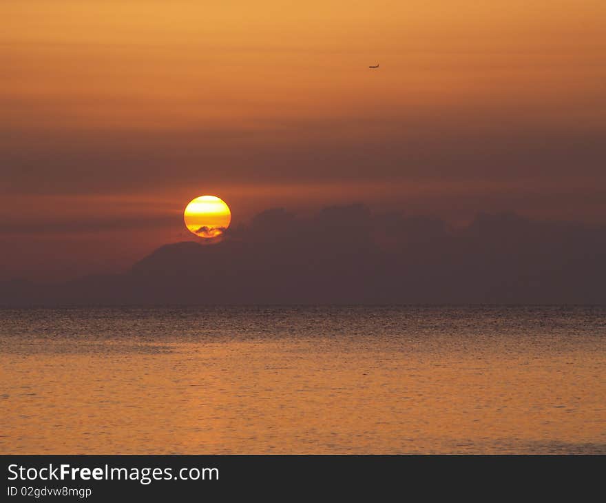 Mediterranean sunset