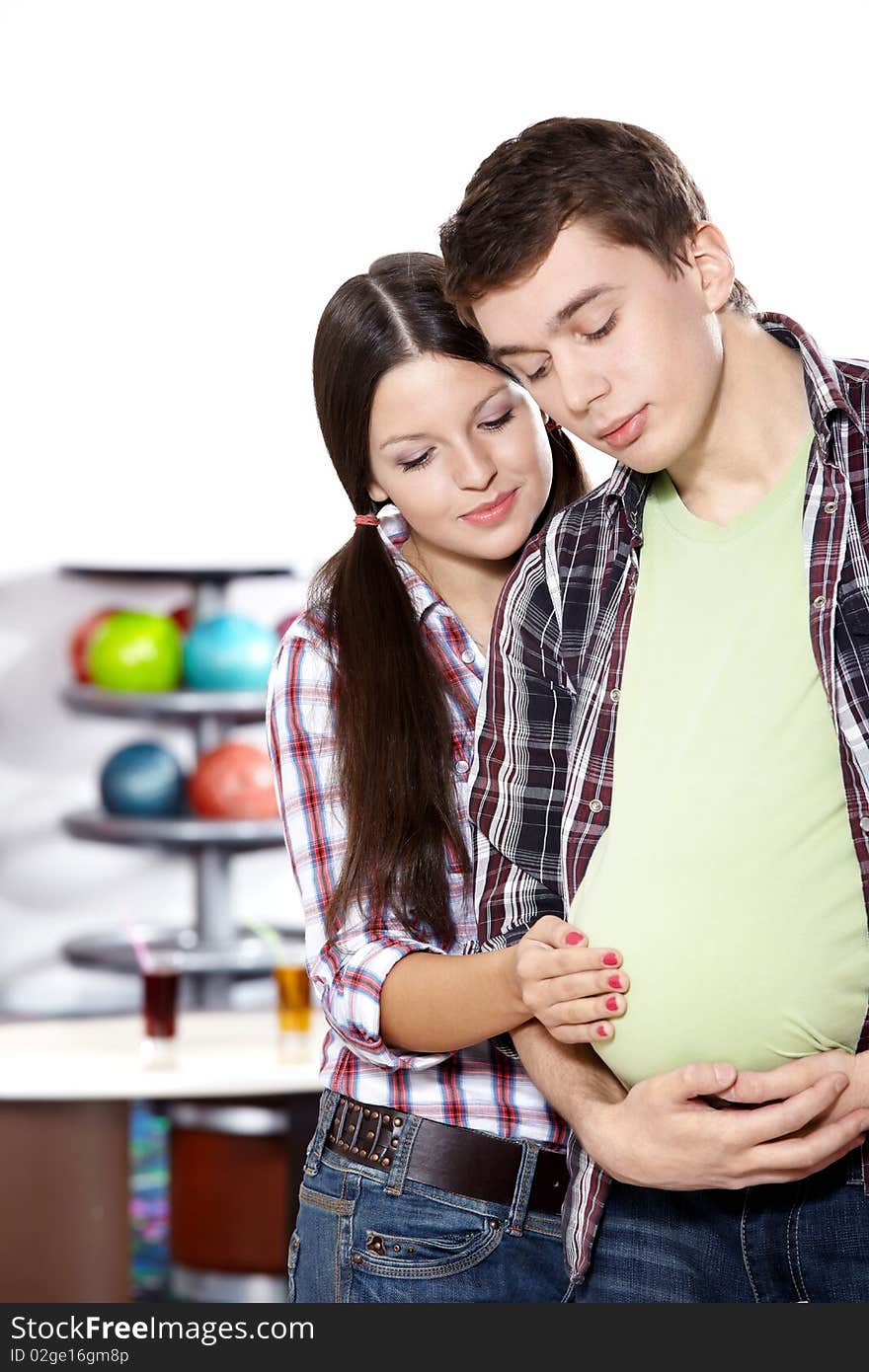 The pseudo-pregnant man