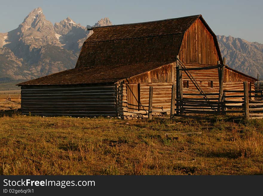 Sunrise At Grand Teton