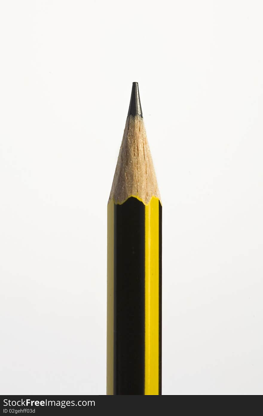 Pencil isolated on white background