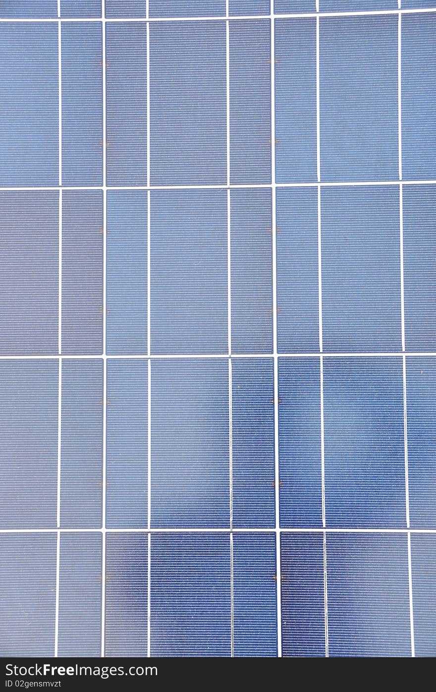 Solar panel background for eco energy