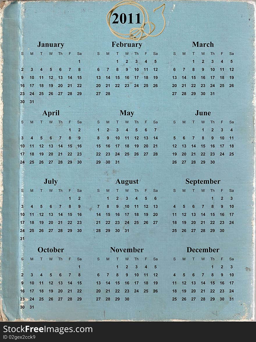 2011 Calendar