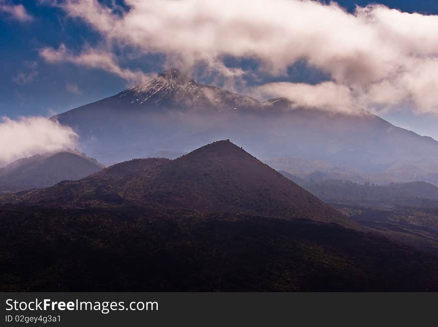 Tenerife volcano