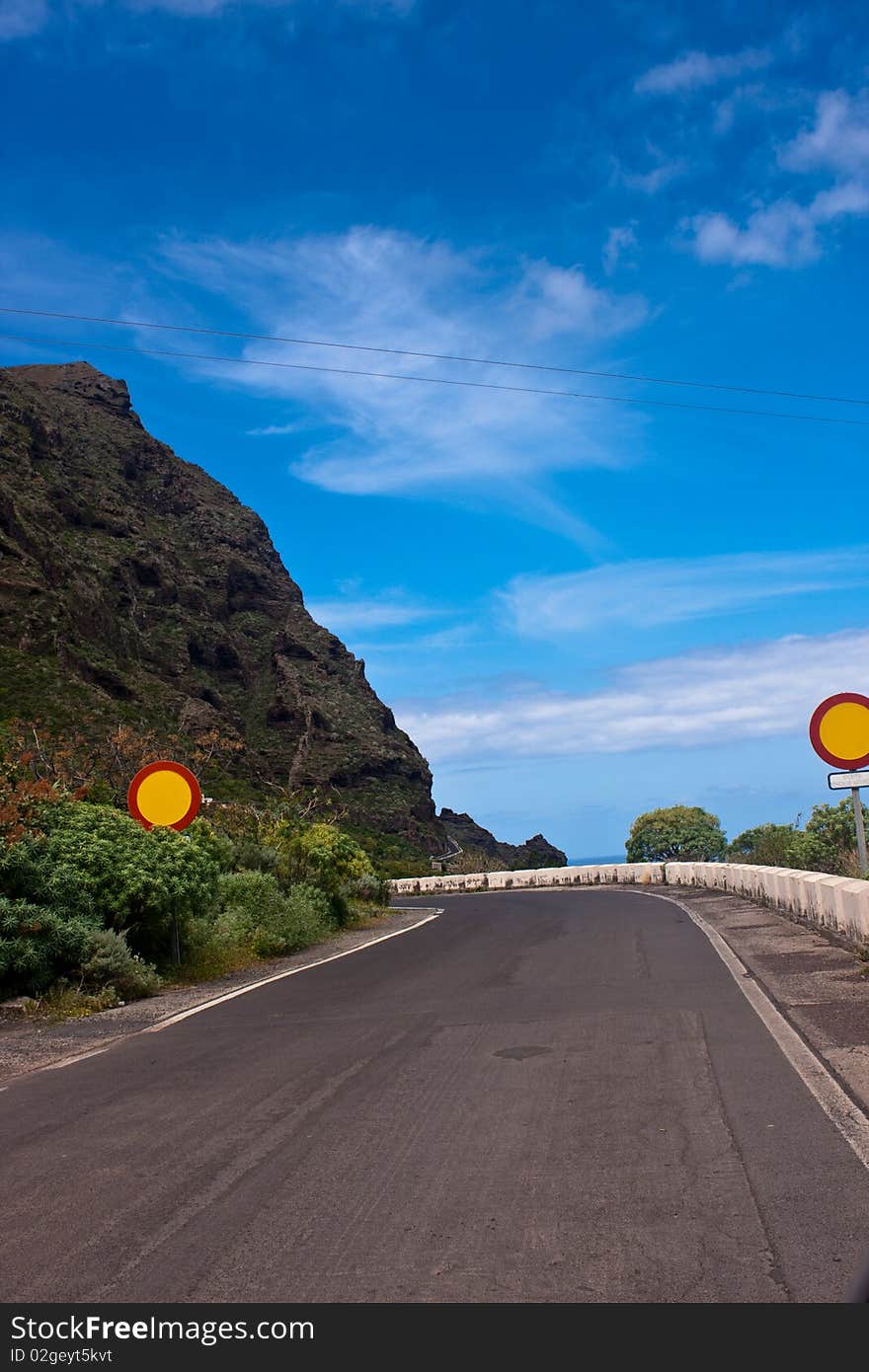 Los Gigantes Cliifs Tenerife