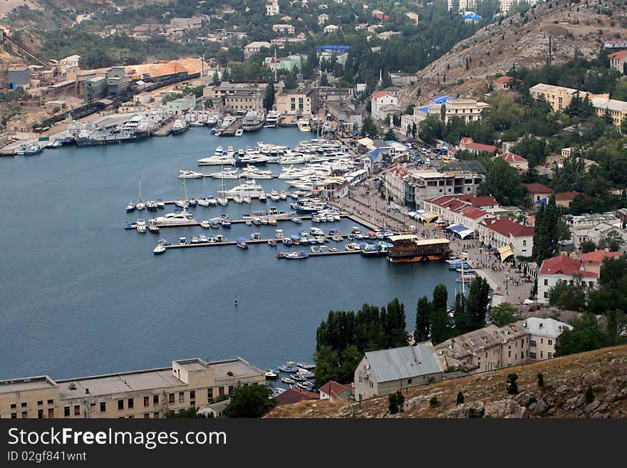 Balaklava Harbour, Crimea