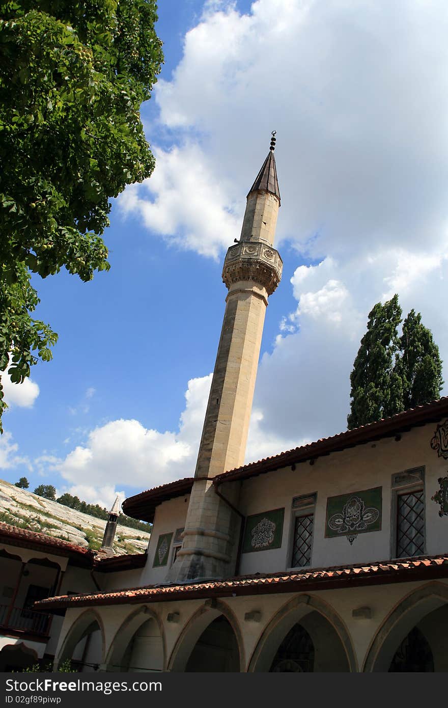 A photo of The Khan's Palace in Bakhchisaray, the Crimea