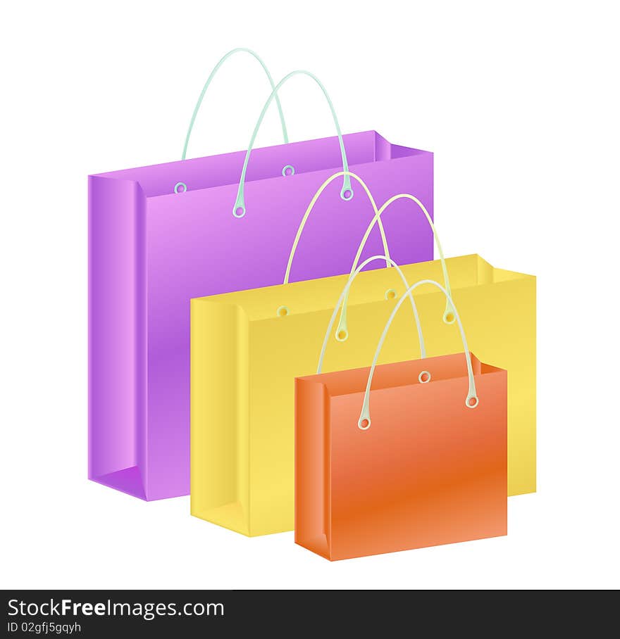 Glamour shopping bag