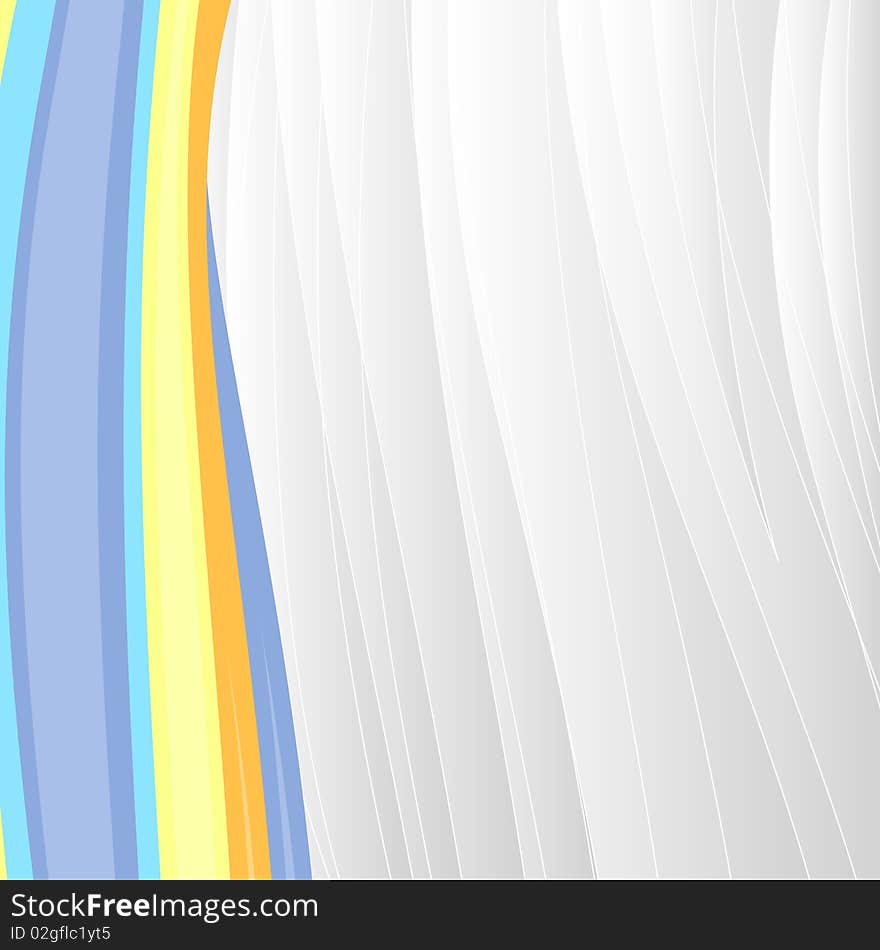 Background for design with abstract forms of different colours. Background for design with abstract forms of different colours