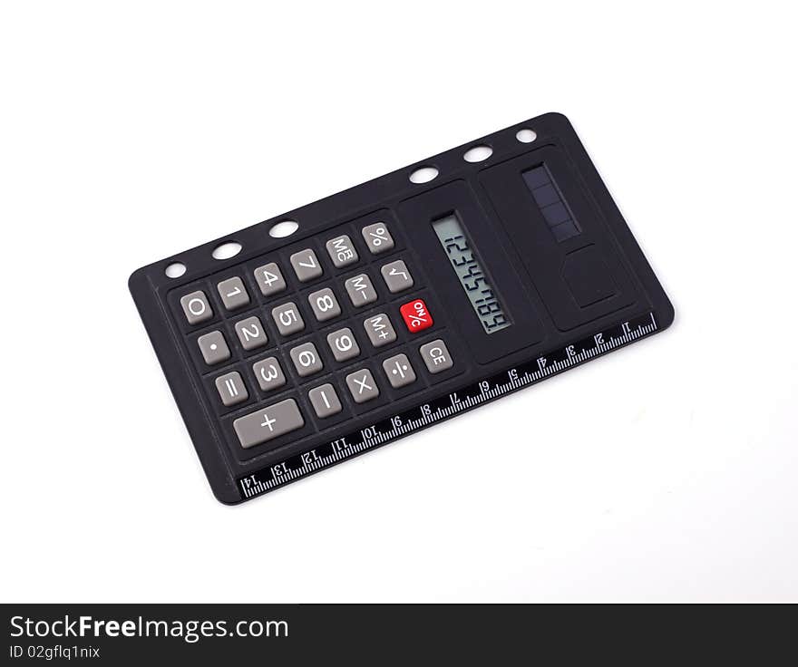 Calculator used in the home, office  and schools.