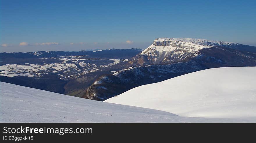 Hike in french alps