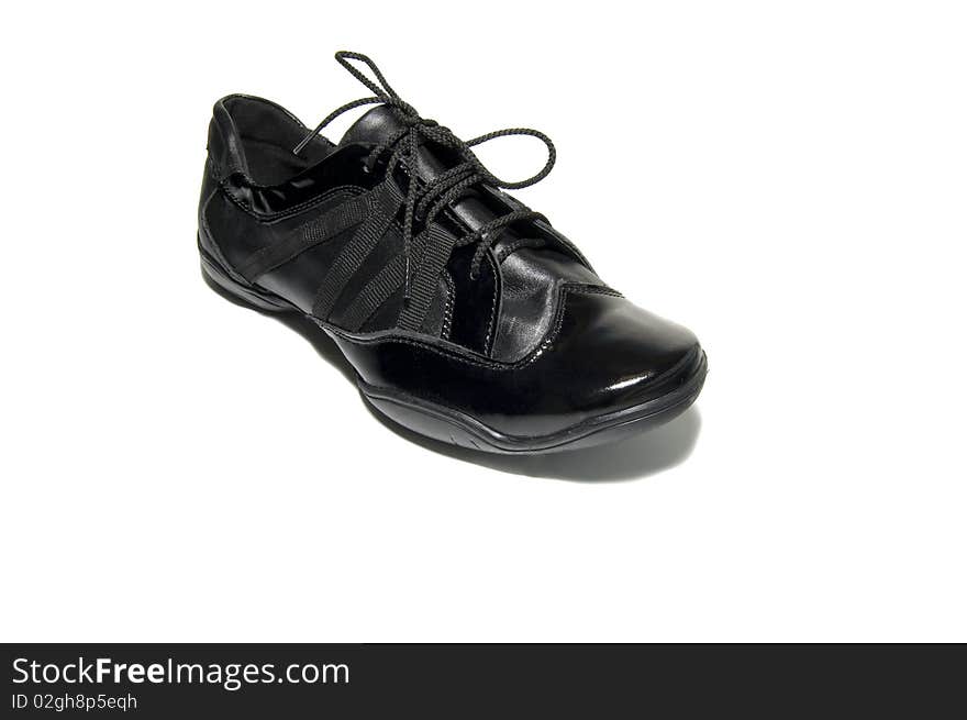 Black classical shoes