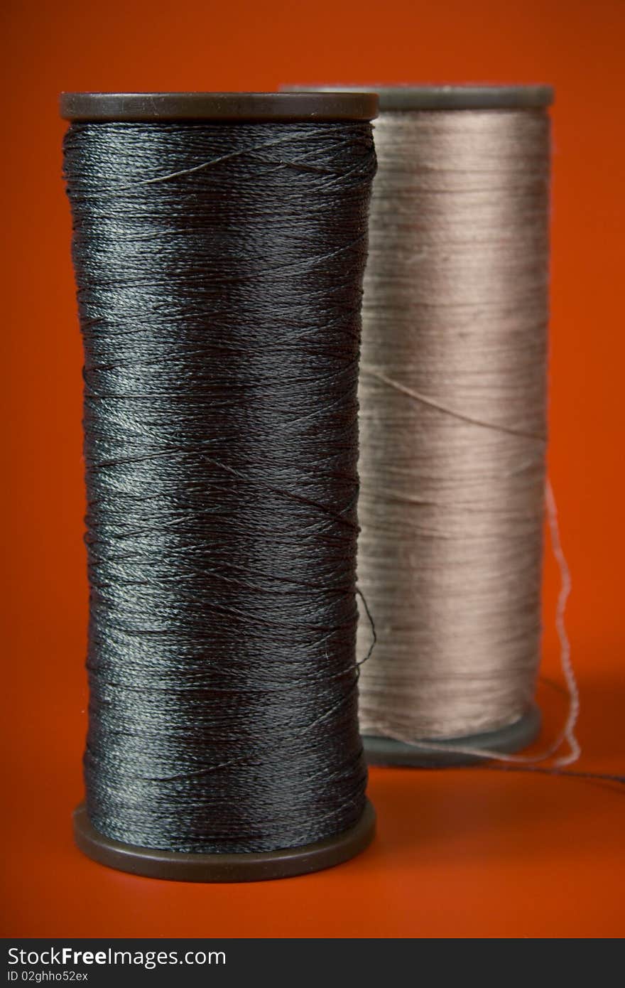 Spools of thread