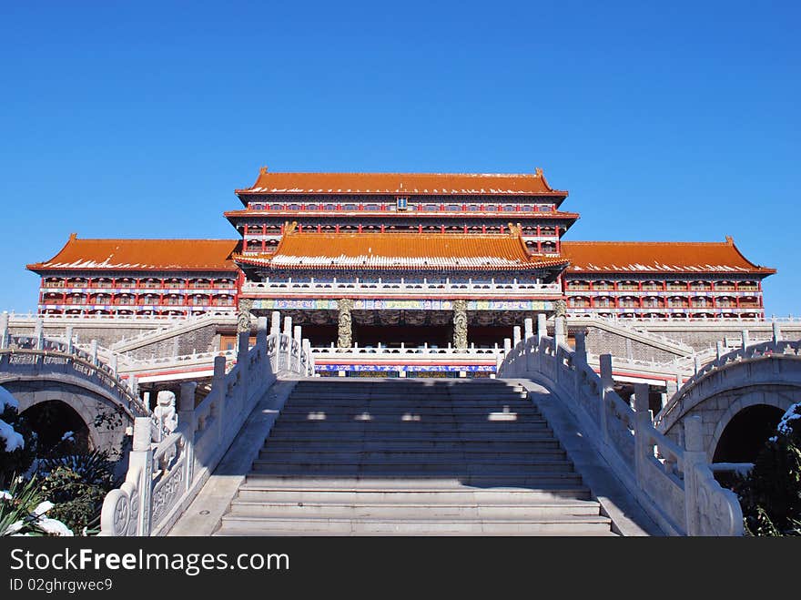 The Imperial Palace of Ming & Qing Dynasty in Beijing, China. The Imperial Palace of Ming & Qing Dynasty in Beijing, China.