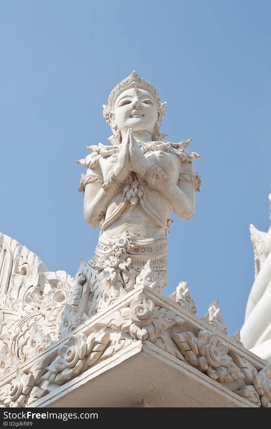 Front White Angel, Petchburi Thailand